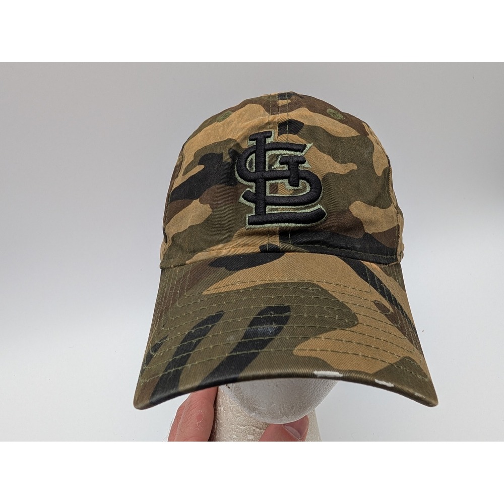 New Era 9TWENTY St Louis Cardinals Camo Adjustable Strapback Hat Baseball Cap